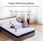 Full Size Mattress, 8 Inch Gel Memory Foam Mattresses, Medium Firm for Cool Sleeping, Sweet Sleep Pressure Relief, Easily Replaceable,CertiPUR-US Certified Colchón in a Box