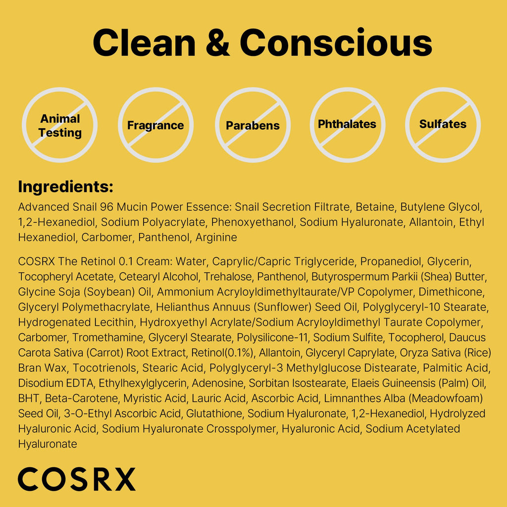 COSRX Glass Skin Starter Set – Korean Skin Care Kit