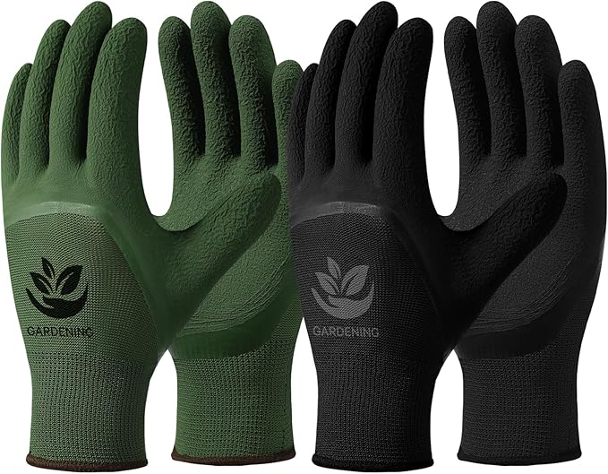 Trifabricy Gardening Gloves for Women, Breathable leather Garden Gloves with Grip, Thorn-Proof Puncture-Resistant Work Gloves