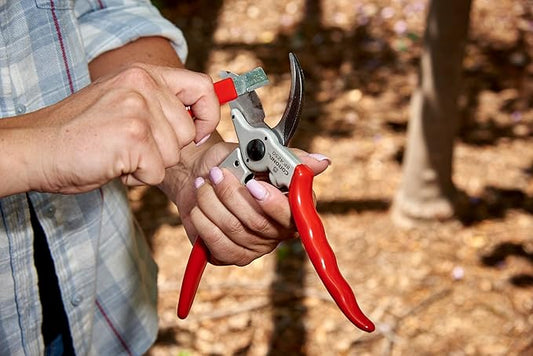 Corona Tools Handheld Garden Tool Sharpener– Blade Sharpener for Pruning Shears, Loppers, Hedge Clippers & More
