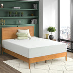 ZINUS Memory Foam 12 Inch Green Tea Mattress, King, White