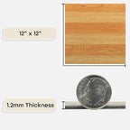 Nexus Self Adhesive 12-Inch Vinyl Floor Tiles, 20 Tiles - 12" x 12", Wood Light Oak Plank-Look Pattern - Peel & Stick, DIY Flooring for Kitchen, Dining Room, Bedrooms & Bathrooms by Achim Home Décor