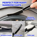 Holikme 3 Pieces Dryer Vent Cleaner Kit - Lint Removal Cleaning Tool, Dryer Vent Trap Vacuum Brush, Long Flexible Refrigerator Coil Brush,Crevice Gap Cleaning Tool Brush