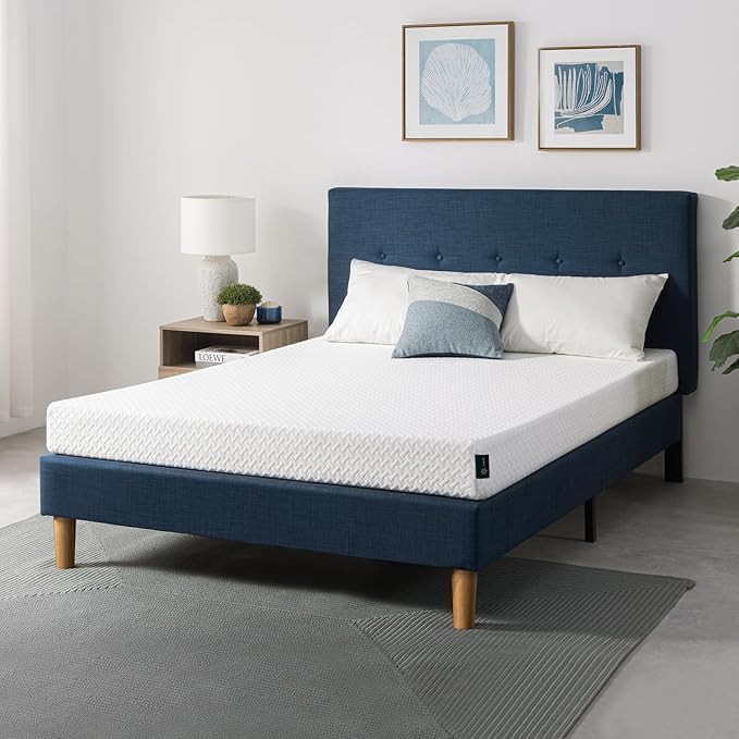Zinus 6 Inch Full Cooling Essential Memory Foam Mattress [NewVersion], Fiberglass Free, Medium Feel, Breathable Cooling Layers, Certified Safe Materials