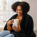 Utopia Bedding Fleece Blanket Full Size Black 300GSM Luxury Fuzzy Soft Anti-Static Microfiber Bed Blanket (90x84 Inch)