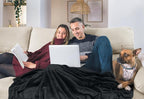 Utopia Bedding Fleece Blanket Twin Size Black 300GSM Luxury Anti-Static Fuzzy Soft Microfiber Bed Blanket (60x80 Inch)