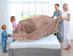Utopia Bedding Fleece Blanket Twin Size Rose Pink (60x80 Inches) Ultra Soft Warm Lightweight Microfiber Breathable Anti-Static Cozy Winter Bed Blanket, All-Season Home Decor Gift for Men & Women