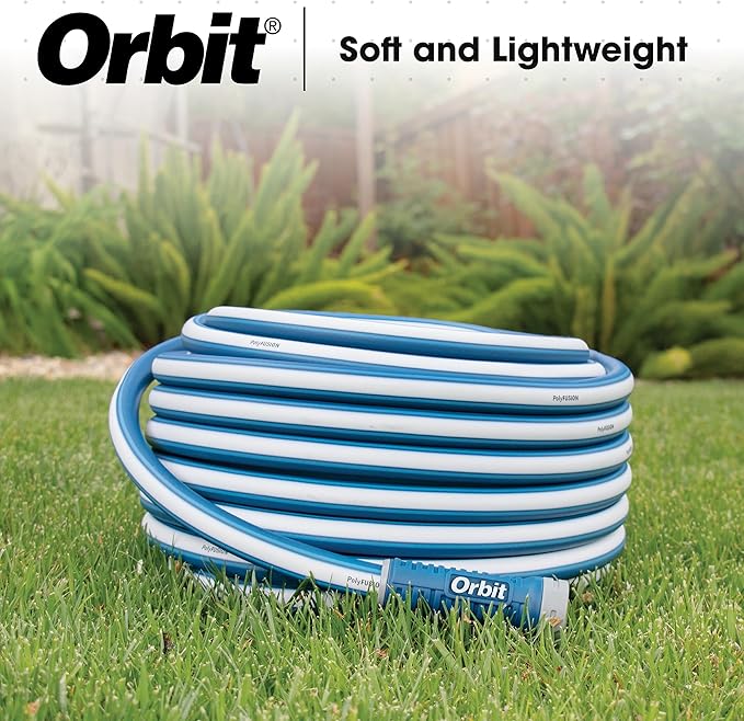 Orbit 22005 Polyfusion Garden Hose - Heavy-Duty Water Hose (50-Foot x 5/8-Inch)