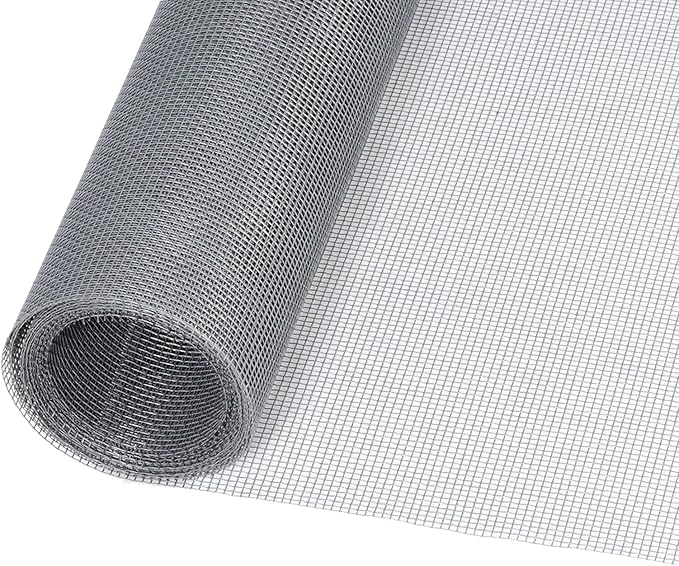 Windows Screen and Screen Door Replacement, 59"x106" Durable Fiberglass Screen Mesh- Window Screen & Sliding Screen Door Repair for Patio and Windows