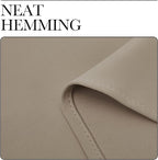 NICETOWN Taupe Blackout Curtains 78" Long for Office, 55" Wide, 2 Pieces, Dining Room, Guest Room, Sound Reducing Heat and Cold Block Curtain Panels for Modern Room Decorative