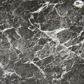 Nexus Self Adhesive Vinyl Floor Tiles, 20 Tiles - 12'' x 12'', Smoke Marble Peel & Stick, DIY Flooring for Kitchen, Dining Room, Bedrooms Bathrooms by Achim Home Decor, Dark Grey with White Vein