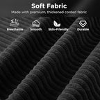 MAXYOYO Folding Sofa Couch, Convertible Floor Sleeper Couch with 2 Pillows, Tufted Floor Loveseat Couch Tufted Fold Out Chair Bed Comfy Sofa Lounge for Living Room Bedroom, Black