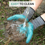 Trifabricy Gardening Gloves for Women, Breathable leather Garden Gloves with Grip, Thorn-Proof Puncture-Resistant Work Gloves