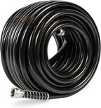 Gilmour Pro 5/8" x 100' Heavy Duty Flexogen Water Hose, Flexible Garden Hose for Vegetable Gardens, Flower Beds, and Lawn Sprinklers, Black