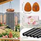 Gifts for Grandma Women, Wind Chimes for Outside 26" Inches, Winzwon Memorial Sympathy Wind Chimes, Garden Patio Balcony Yard Decor, House Warming Gifts for New Home