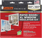 Frost King V86M Heavy Duty Patio Door Shrink Kit, Clear 120" x 84"