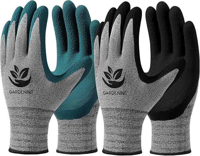 Trifabricy Gardening Gloves for Women, Breathable leather Garden Gloves with Grip, Thorn-Proof Puncture-Resistant Work Gloves