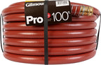 Gilmour Pro Commercial 3/4" x 100' Heavy Duty Water Hose, Durable and Kink Resistant 100 ft Garden Hose