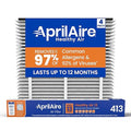 AprilAire 413 Replacement Filter for AprilAire Whole House Air Purifiers - MERV 13, Healthy Home Allergy, 16x25x4 Air Filter (Pack of 4)