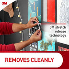 Command Poster Strips, 256 Strips Damage-Free Poster Hangers, No Tools Requried, Great for Home, Room, Wall, Office, and Dorm Decor, White Adhesive