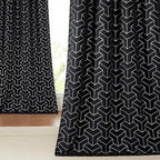 NICETOWN Room Darkening Curtains for Living Room - Easy Care Solid Thermal Insulated Grommet Room Darkening Curtains/Panels/Drapes for Bedroom Decoration (2 Panels, 52 by 84, Greyish White)