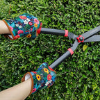 Trifabricy Gardening Gloves for Women, Breathable leather Garden Gloves with Grip, Thorn-Proof Puncture-Resistant Work Gloves