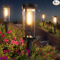 BITPOTT Bright Solar Pathway Lights Outdoor, 8 Pack Solar Powered Garden Lights Waterproof IP65, Auto On/Off Outdoor Light for Lawn Patio Walkway Driveway Decor Landscape Lighting