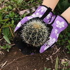 Trifabricy Gardening Gloves for Women, Breathable leather Garden Gloves with Grip, Thorn-Proof Puncture-Resistant Work Gloves