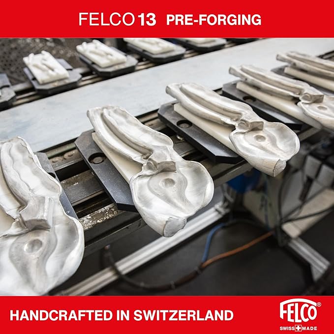 Felco F-13 Pruning Shears – 10.6" Garden Clippers with Dual-Hand Use & 30mm Cut | Hand Pruners for Gardening | Garden Tool Cutter with Bypass & Anvil Blades, Forged Aluminum Handle, Large Hand Fit
