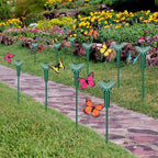 18 Pcs Solar Flying Moving Fluttering Waterproof Garden Stakes Decorations for Home Yard Pathway Garden Landscape Christmas Outdoor Indoor Centerpieces Gift Decorations (Butterfly)