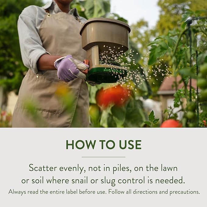 Garden Safe Brand Slug & Snail Bait Granules, 2 Pounds, Slugs & Snails Begin to Die Within 3 to 6 Days, Can Be Used Around Pets & Wildlife, For Lawns, Gardens & Greenhouses, 1 Pack
