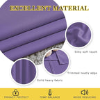 NICETOWN Bedroom Blackout Curtains and Drapes - Window Treatment Thermal Insulated Solid Grommet Blackout Draperies for Bedroom/Living Room (Lilac Purple, Set of 2, 80 by 84 Inch)