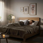 Utopia Bedding Fleece Blanket King Size Brown 300GSM Luxury Fuzzy Soft Anti-Static Microfiber Bed Blanket (90x102 Inch)