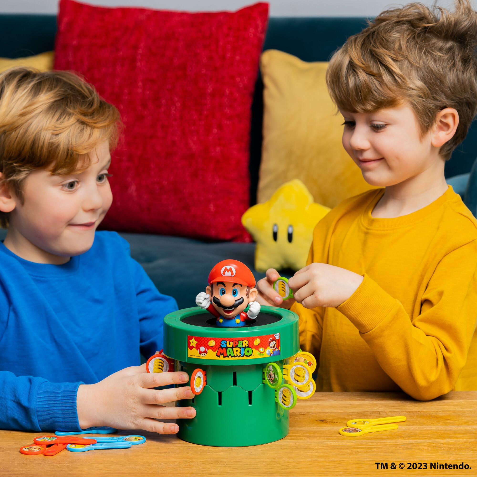 TOMY Pop Up Super Mario Board Game