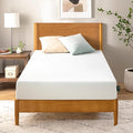 Zinus 8 Inch Twin Green Tea Memory Foam Mattress [New Version], Fiberglass Free, Medium Firm Feel, Zoned Pressure Relief, Certified Safe Foams & Fabric, Mattress in A Box