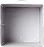 Amazon Basics Collapsible Fabric Storage Cubes Organizer with Handles, Sturdy Storage Bins, White, 10.5-x-10.5-x-11-inch, 6-Pack