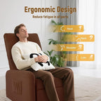 360° Rocking Chair, Nursery Rocker Chair with Side Pockets, Glider Nursing Chair with Steel Structure Base, Small Chair for Small Spaces, Sherpa Swivel Accent Chairs for Living Room, Nursing