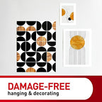Command Poster Strips, 256 Strips Damage-Free Poster Hangers, No Tools Requried, Great for Home, Room, Wall, Office, and Dorm Decor, White Adhesive