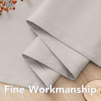 H.VERSAILTEX Room Darkening Curtains 84 Inches Long for Living Room Light Reducing Blackout Curtains for Bedroom Thermal Insulated Window Treatment Panels Grommet Top 2 Panels, 42 x 84 Inches - Ivory