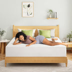 EGOHOME Twin XL Memory Foam Mattress, 10 Inch Bed Mattress in a Box with Cooling Green Tea Gel, Relieve Pressure with Medium Support, CertiPUR-US Certified, 80''L x 38''W, White