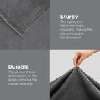 Utopia Bedding Fleece Blanket Throw Size Grey 300GSM Luxury Anti-Static Fuzzy Soft Microfiber Blanket for Couch, Sofa and Bed (50x60 Inch)