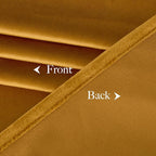 NICETOWN Yellow Velvet Curtains 90 inch Long for Airbnb and Living Room, Mustard Yellow - Rod Pocket Blackout Drapes Elegant Window Treatments for Home Gym(2 Pieces, 52" Wide)