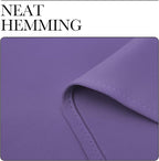NICETOWN Lilac Purple Blackout Curtains 102" Long, 55" Wide, 2 Pieces for Office, Dining, Guest Room - Sound Reducing, Heat and Cold Block Panels for Modern Decorative