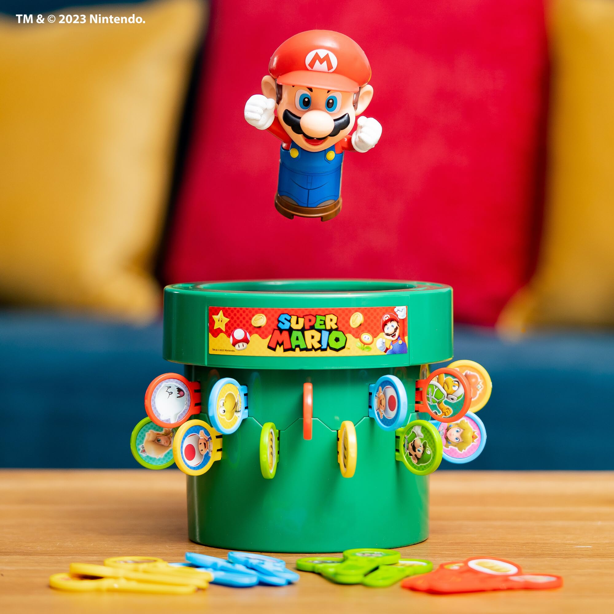 TOMY Pop Up Super Mario Board Game