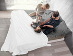 Utopia Bedding White 100% Cotton Waffle Blanket 300 GSM [Throw - 50x60 Inch] Soft Lightweight Breathable Bed Blanket for All Season
