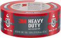 3M Multi-Use Colored Duct Tape, Red with Strong Adhesive and Water-Resistant Backing, Multi-Surface 3M Duct Tape for Indoor and Outdoor Use, 1.88 Inches x 20 Yards, 1 Roll (3920-RD)