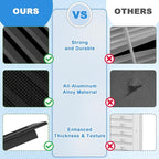 6"x6" Aluminum Attic Vent - Screened for Protection, Ideal for Gables, Sheds, and Attics - Vent Opening 4"x4" - Boost Ventilation and Guard Against Moisture