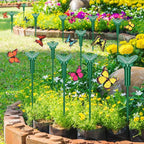 12 Pcs Solar Flying Moving Fluttering Waterproof Garden Stakes Decorations for Home Yard Pathway Garden Landscape Christmas Outdoor Indoor Centerpieces Gift Decorations (Butterfly)