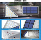 NIORSUN Solar Step Lights,24 Pack Cool White Solar Stair Lights Outdoor Waterproof IP67 Auto On Off,Solar Lights for Steps,Stair,Patio,Yard,Porch,Front Door,Sidewalk,Deck Decor