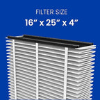 AprilAire 413 Replacement Filter for AprilAire Whole House Air Purifiers - MERV 13, Healthy Home Allergy, 16x25x4 Air Filter (Pack of 1)